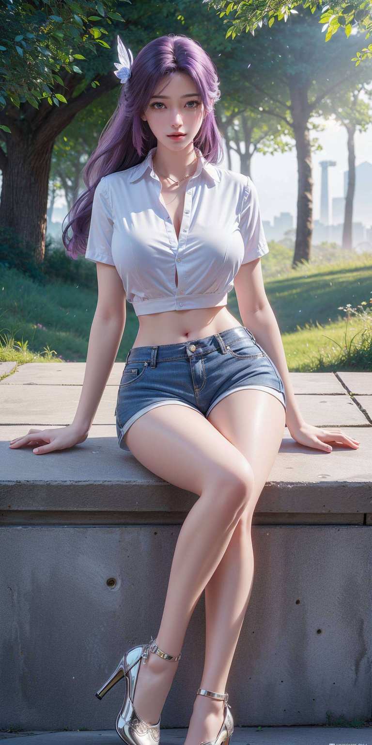 一见倾心哦！这壁纸她那飘逸的长发、如水的眼神