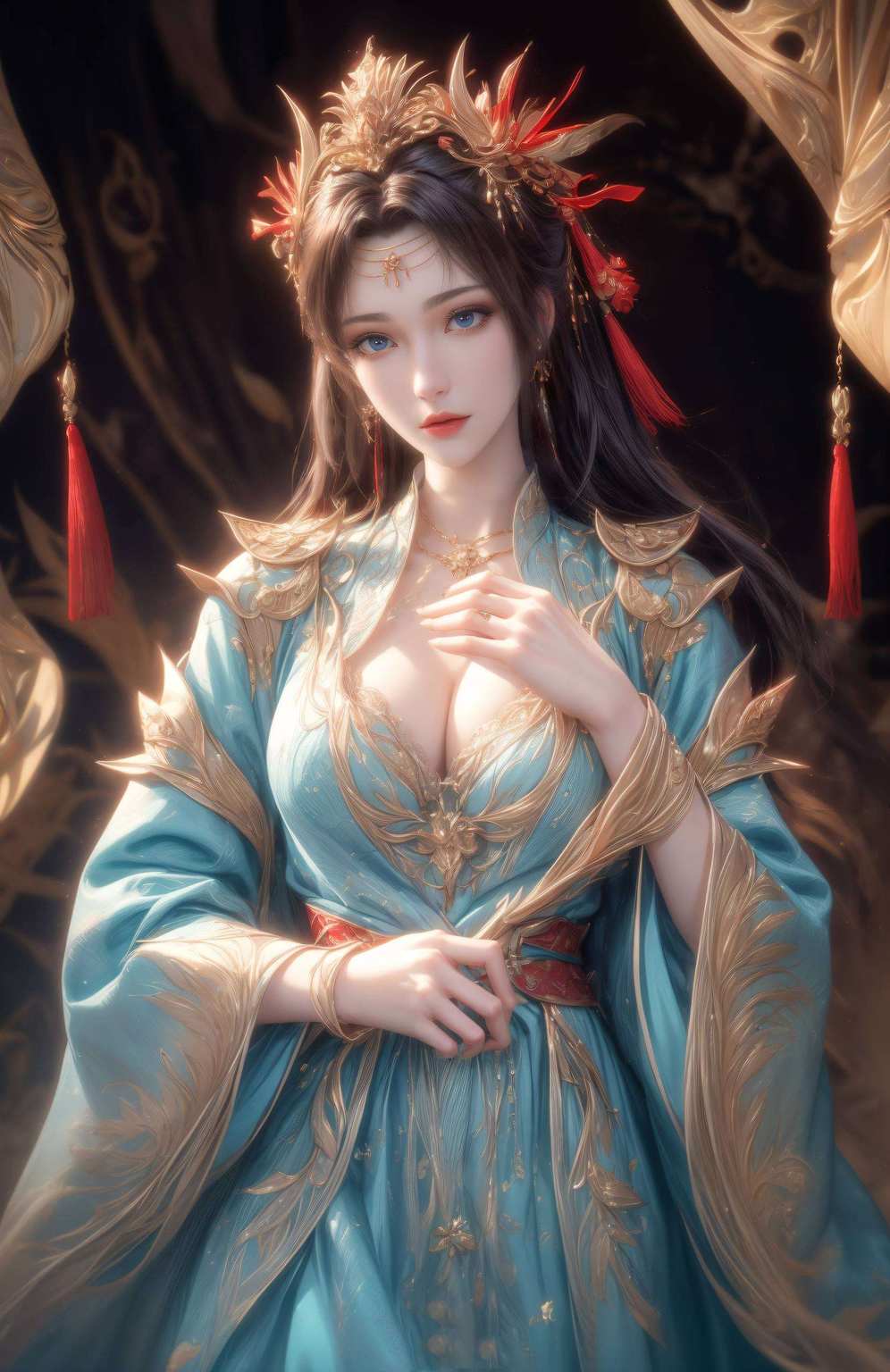 引领你进入一个玄幻的世界快来一睹国漫女神的风采吧