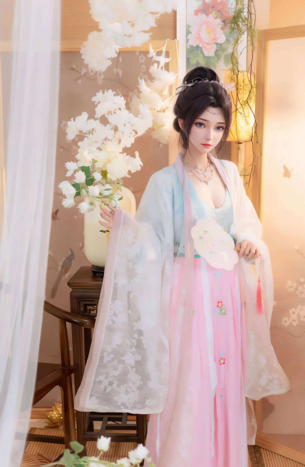 嘿主角是我们国漫界的女神——云韵！这款斗破苍穹里的云岚宗大美女