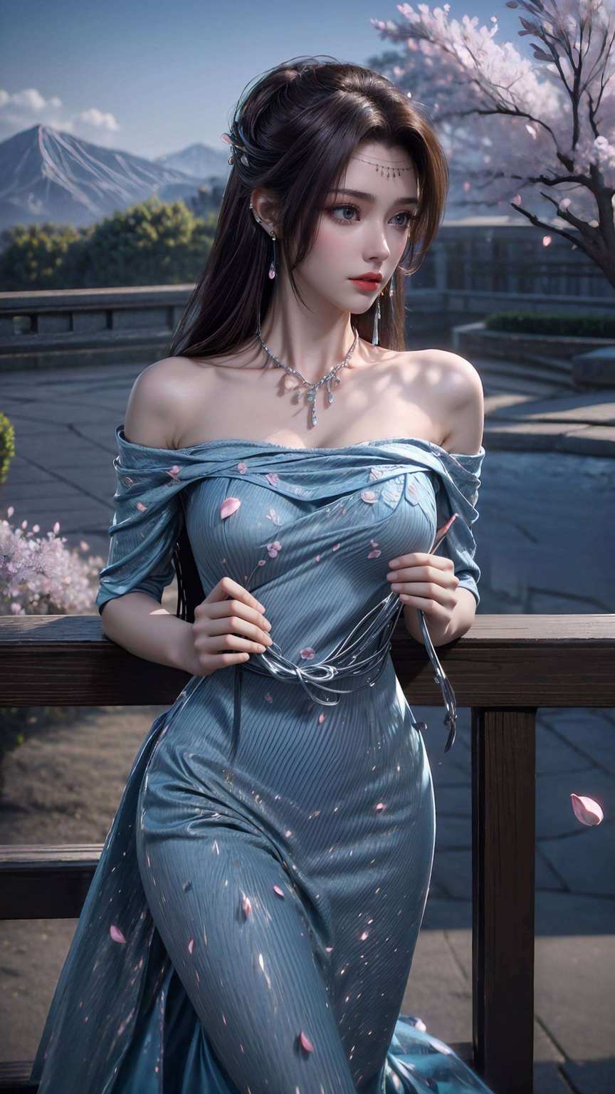 把她的动态高清壁纸铺满你的苹果手机那绝对是玄幻世界里的时尚潮流！快来看看这位国漫美女如何让你的屏幕熠熠生辉吧！