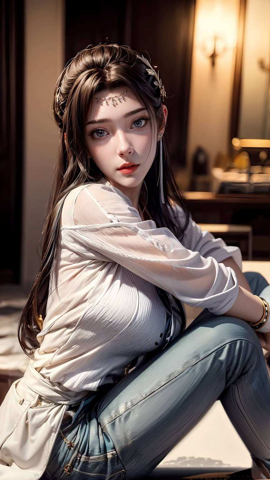 快来下载简直让人一见倾心！国漫女神的精致五官