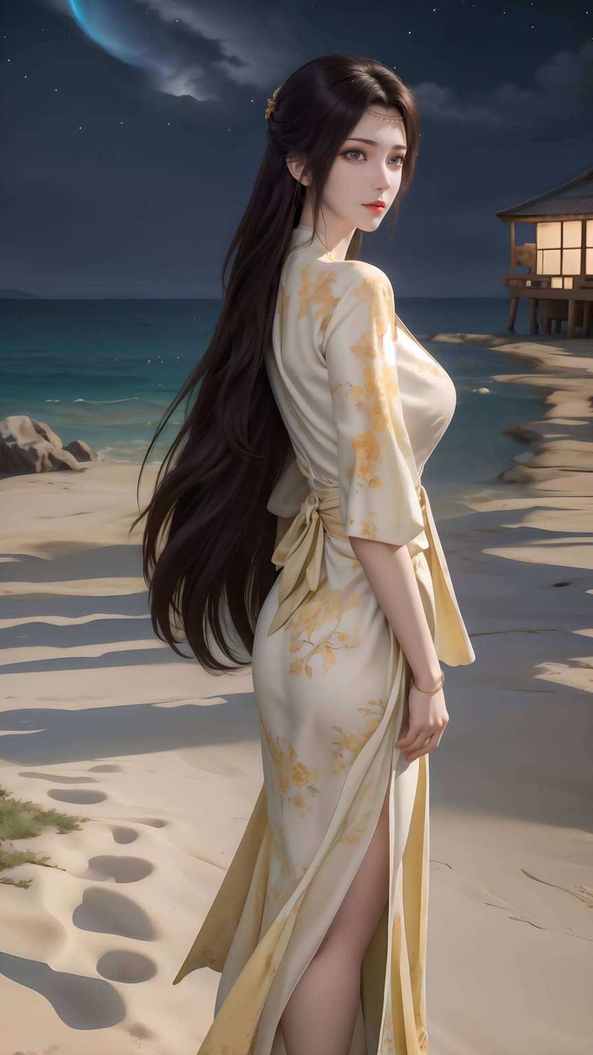 尽显神韵；动漫女神云韵仙子