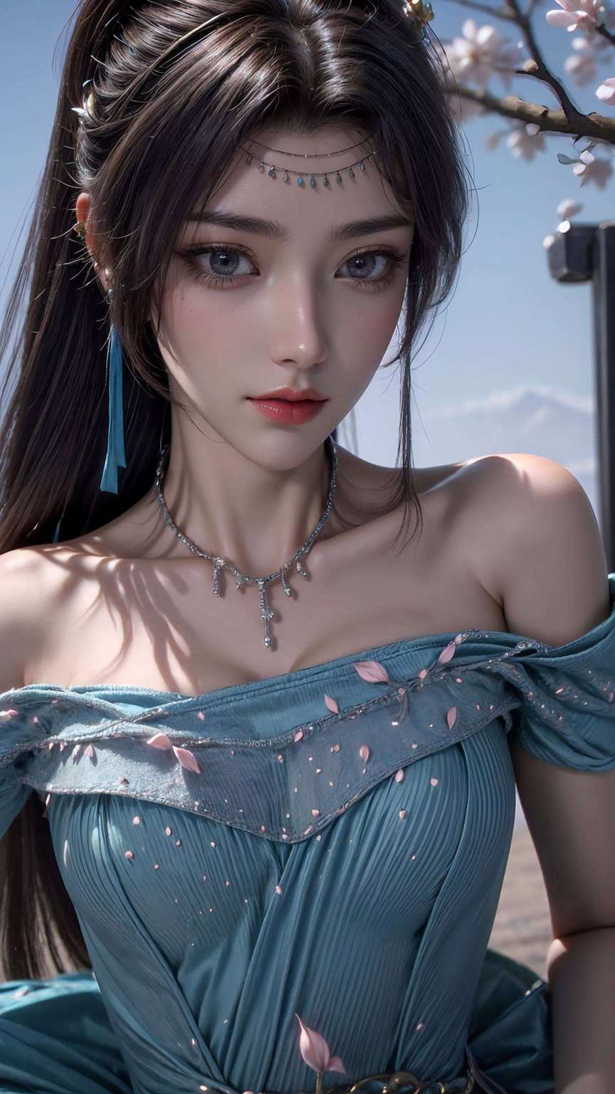 她的每一次出场感受那一份不可多得的玄幻风情