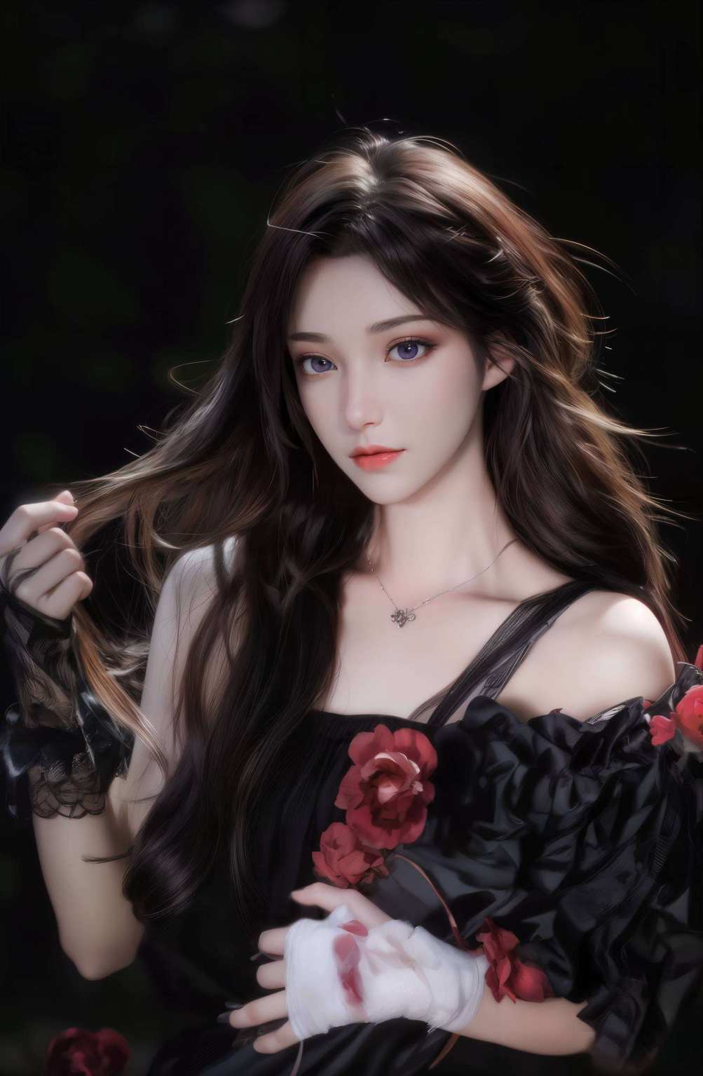 云韵的美将国漫女神的韵味展现得淋漓尽致