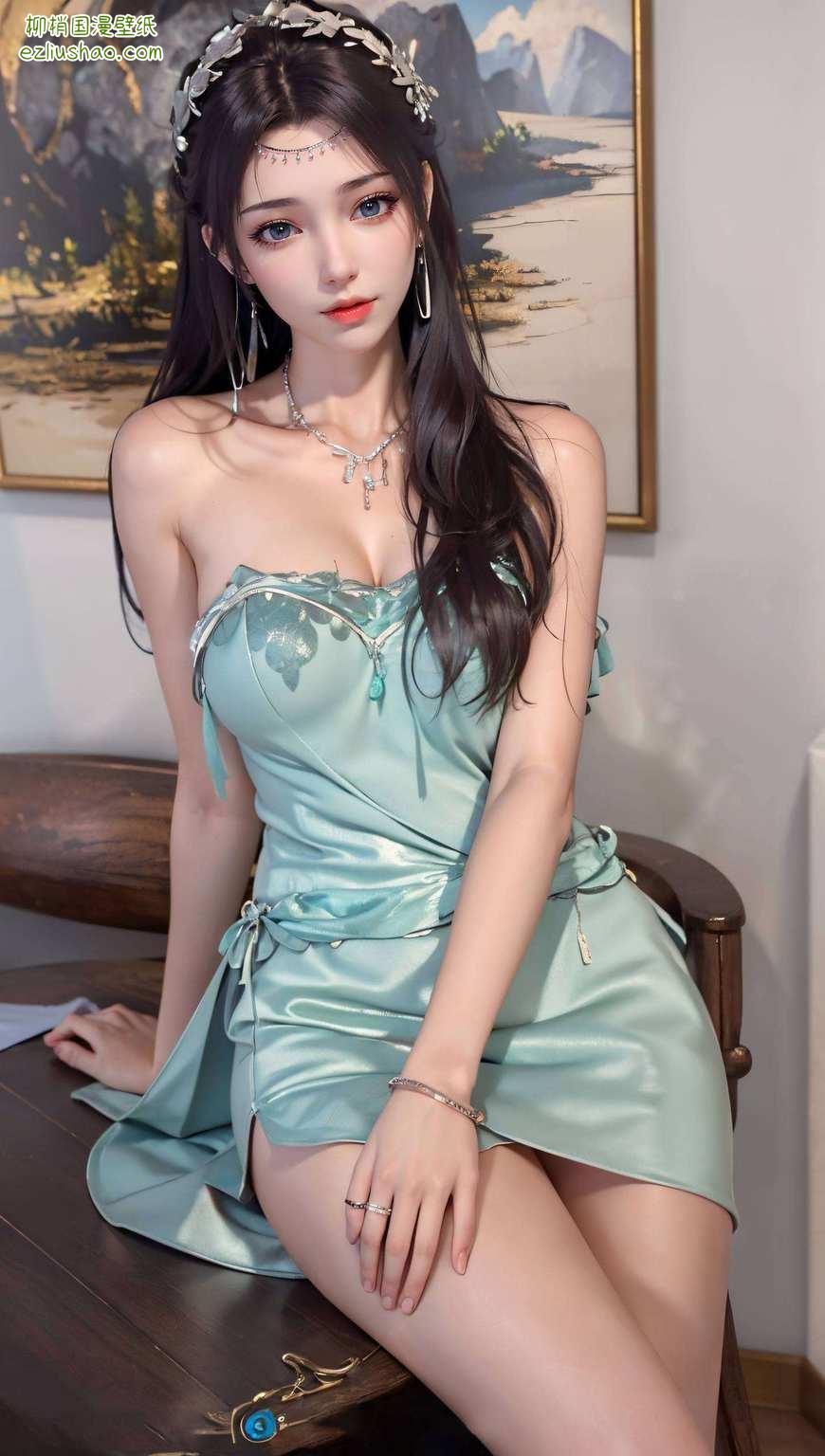 简直美得让人心花怒放！😍这可是斗破苍穹里的绝世美女让你的手机也能古色古香起来！👸✨别客气