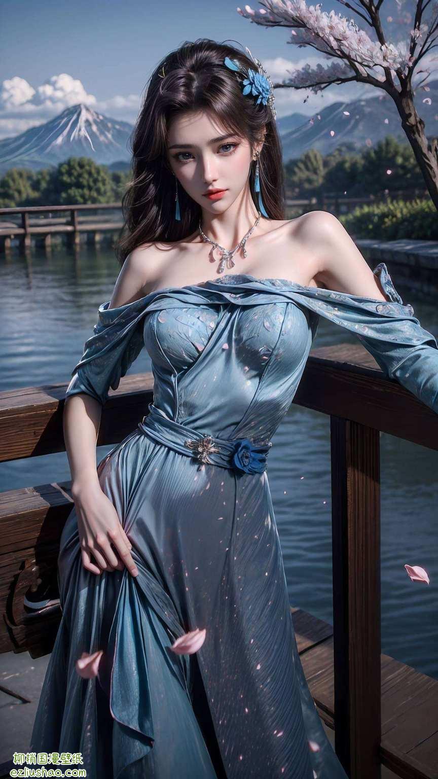 今儿个给大家带来点特别的福利——AI素材免费壁纸大放送！咱们先来聊聊斗破苍穹里的这对CP：萧炎和云韵嘿