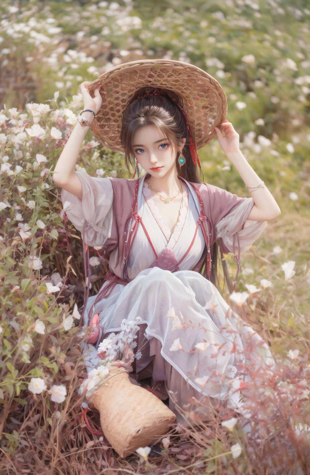 想要你的iPhone瞬间变身玄幻世界的大门吗？这壁纸就是你的不二之选！国漫美女的魅力周小环的美