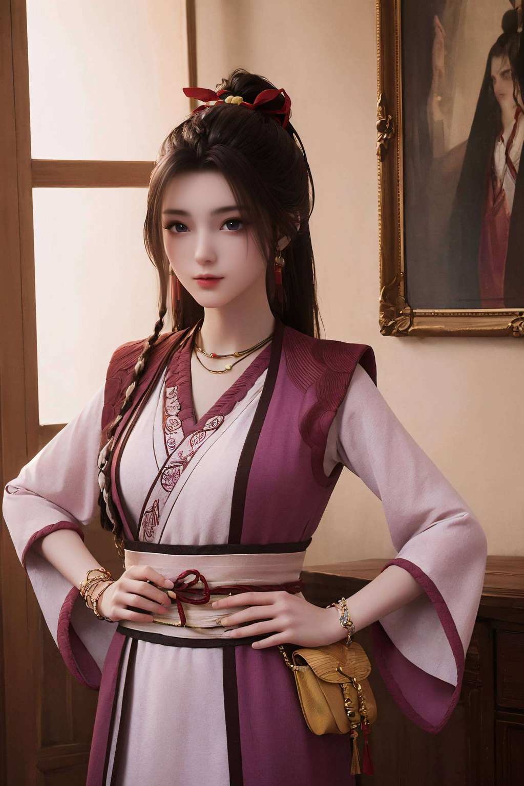 每一次凝视都让人心神荡漾让动漫女神的魅力得以淋漓尽致地展现