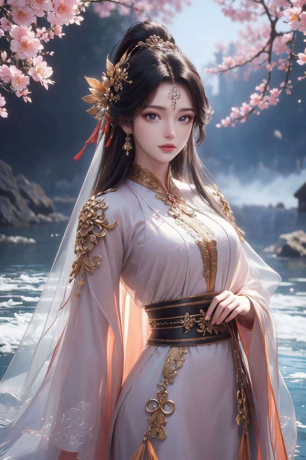 仿佛从屏幕中飘然而出快来体验这国漫女神的魅力吧！