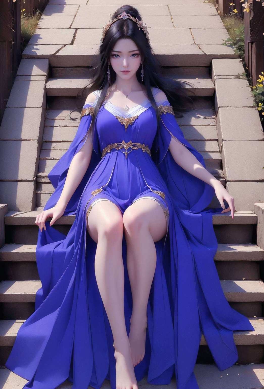 壁纸上的她仿佛要从屏幕中飞出真的绝绝子！