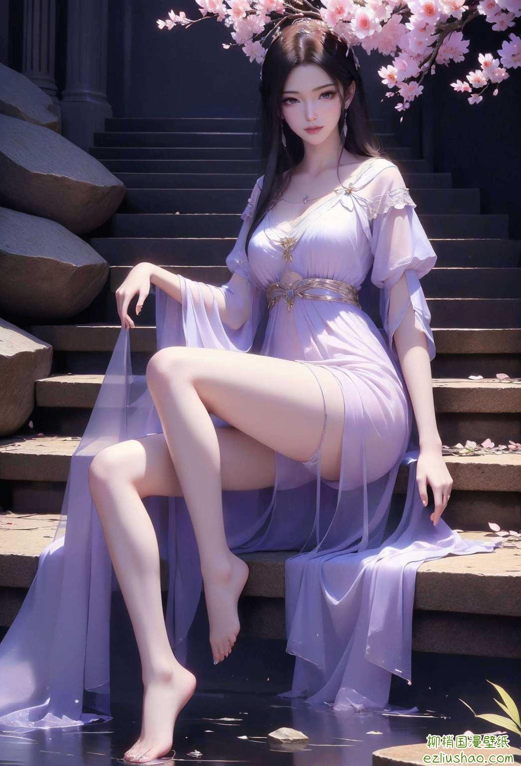 让她的美丽陪伴你度过每一个美好的时光！让你长时间盯着电脑屏幕也不会觉得累