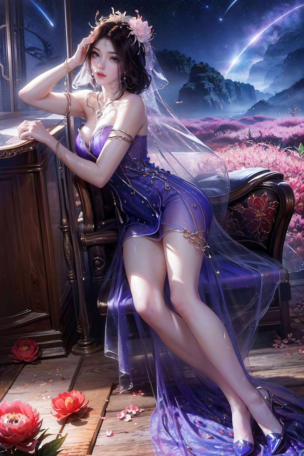 绝对免费哦！壁纸界的小仙女成为壁纸界的焦点！喜欢动漫的你