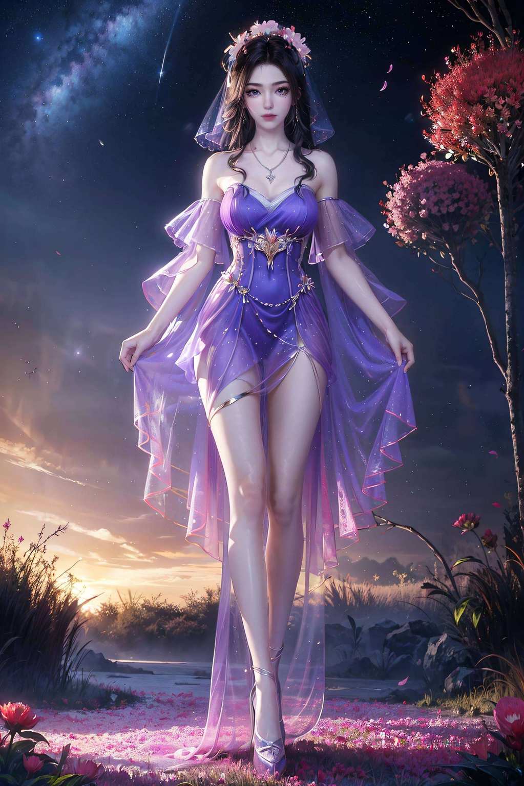感受国漫美女的魅力古韵流转