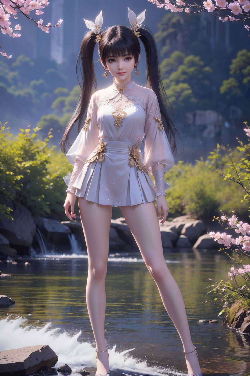 小紫妍还能让你的手机壁纸瞬间古香古色起来
